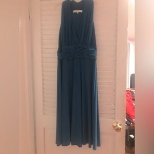 Teal Evan Picone dress
